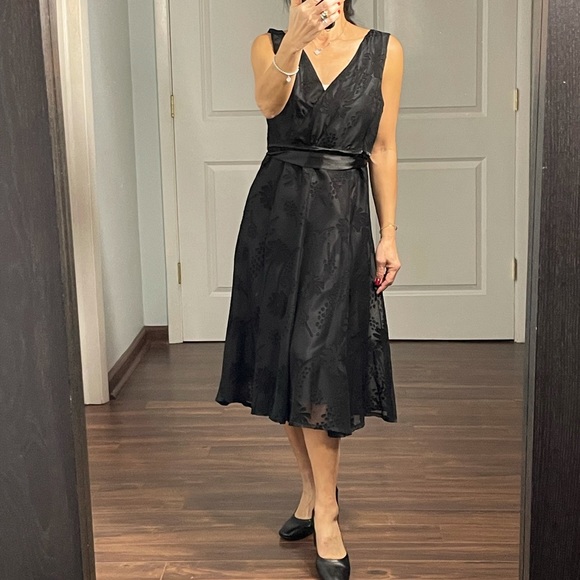 Papillon Vancouver Los Angeles Black Cocktail Dress size M - Picture 1 of 16